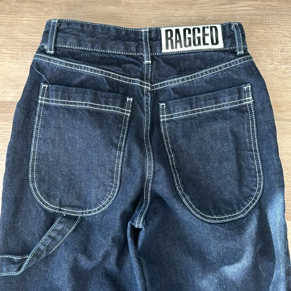 The Ragged Priest High Waisted Wide Leg Jeans Sz 28 - Picture 10 of 10